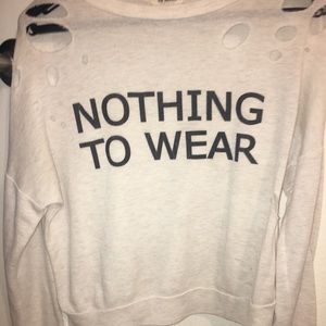 “Nothing to wear” tee